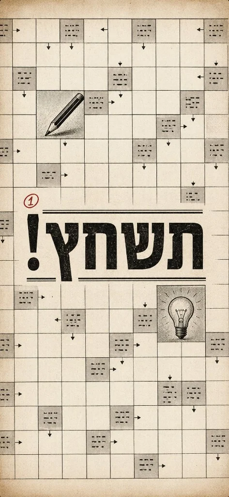 תשחץ promotional artwork